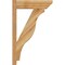 Ekena Millwork Funston Slat Rough Sawn Outlooker, Western Red Cedar, 6"W x 20"D x 32"H OUT06X20X32FST06RWR - alternate 3